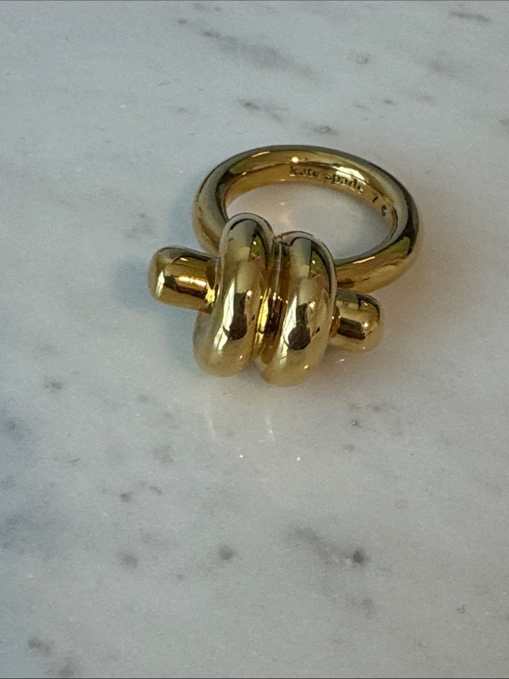 kate spade Gold Knot Statement Ring